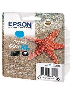 Cartuccia di inchiostro Epson Ciano serie 603XL Stella Marina C13T03A24010