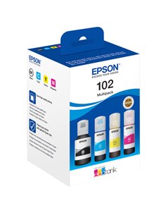 Epson ECOTANK 102 MULTIPACK BK/C/M/G C13T03R640 EPSON INKJET
