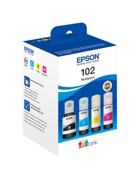 Epson ECOTANK 102 MULTIPACK BK/C/M/G C13T03R640 EPSON INKJET