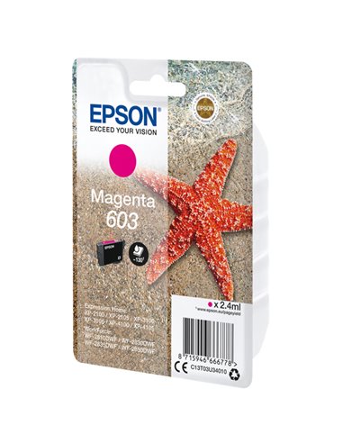 Cartuccia di inchiostro Epson Magenta serie 603 Stella Marina C13T03U34010