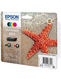 Cartucce di inchiostro Epson Multipack BK/C/M/Y serie 603 Stella Marina C13T03U64010