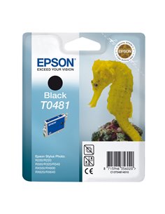 CARTUCCIA NERO STYLUS PHOTO R200/220/300/320 RX500/600/620 BLISTER RS C13T04814010 EPSON INKJET