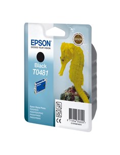 CARTUCCIA NERO STYLUS PHOTO R200/220/300/320 RX500/600/620 BLISTER RS C13T04814010 EPSON INKJET 2