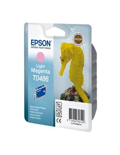 CARTUCCIA MAGENTA-CHIARO STYLUS P.TO R200/220/300/320 RX500/600/620 BLIS. RS C13T04864010 EPSON INKJET 2