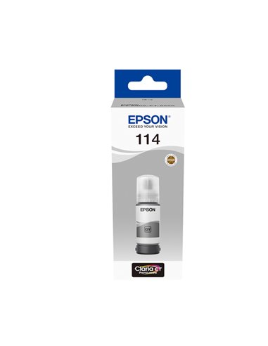 Epson EcoTank 114 Pigmento Grigio_70ml C13T07B540 EPSON INKJET
