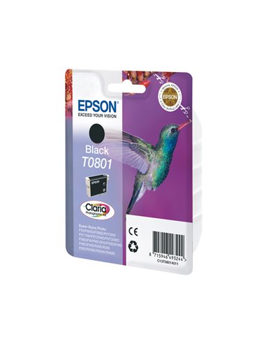 CARTUCCIA NERO STYLUS PHOTO R265 R360 BLISTER RS C13T08014011 EPSON INKJET