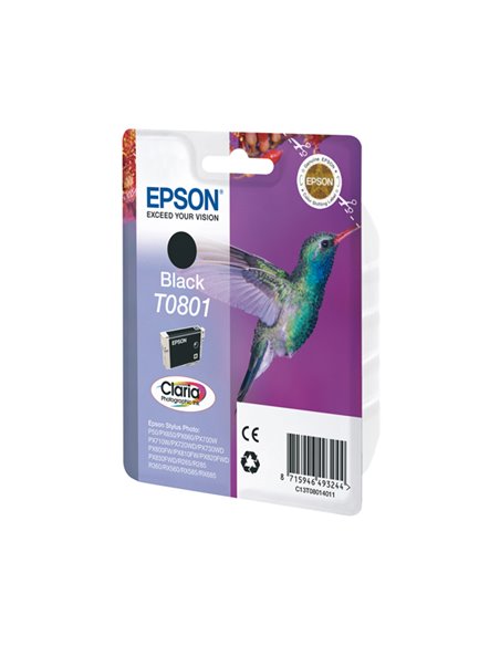 CARTUCCIA NERO STYLUS PHOTO R265 R360 BLISTER RS C13T08014011 EPSON INKJET