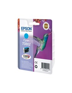 CARTUCCIA CIANO STYLUS PHOTO R265 R360 BLISTER RS C13T08024011 EPSON INKJET