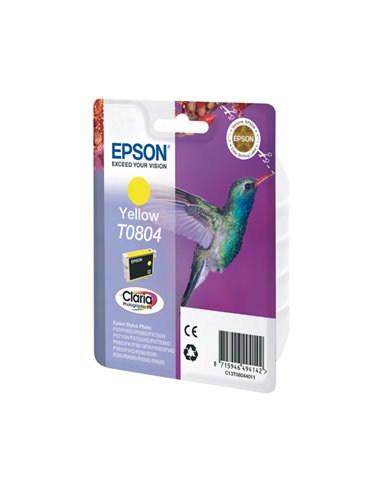 CARTUCCIA GIALLO STYLUS PHOTO R265 R360 BLISTER RS C13T08044011 EPSON INKJET