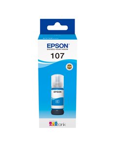 Epson Cartuccia EcoTank 107 Ciano C13T09B240 EPSON INKJET
