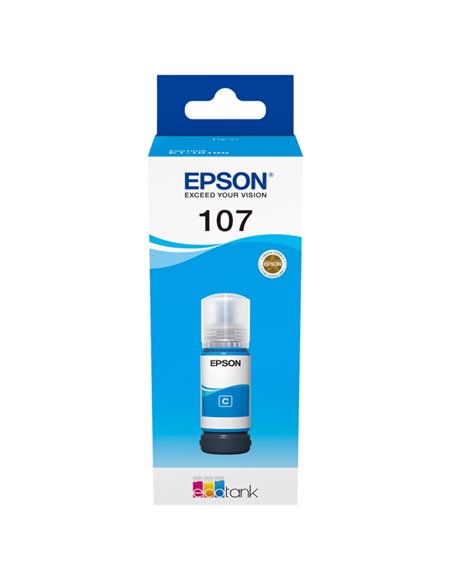 Epson Cartuccia EcoTank 107 Ciano C13T09B240 EPSON INKJET