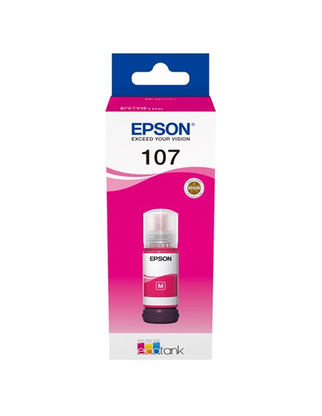 Epson Cartuccia EcoTank 107 Magenta C13T09B340 EPSON INKJET