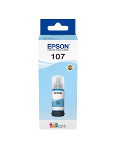 Epson Cartuccia EcoTank 107 Ciano Chiaro C13T09B540 EPSON INKJET