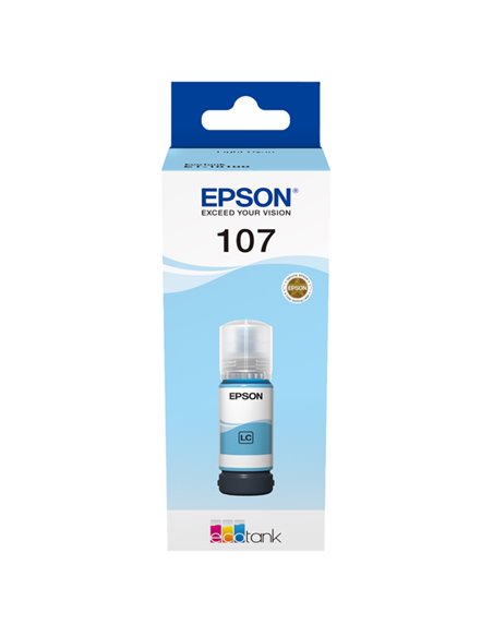 Epson Cartuccia EcoTank 107 Ciano Chiaro C13T09B540 EPSON INKJET