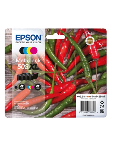 Epson Multipack 503XL Peperoncino BK/C/M/Y C13T09R64010 EPSON INKJET