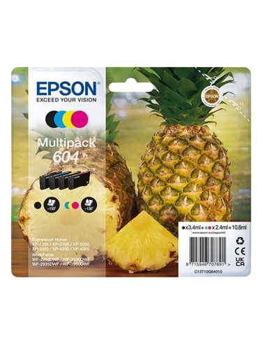 Epson Multipack 604 Ananas BK/C/M/G C13T10G64010 EPSON INKJET