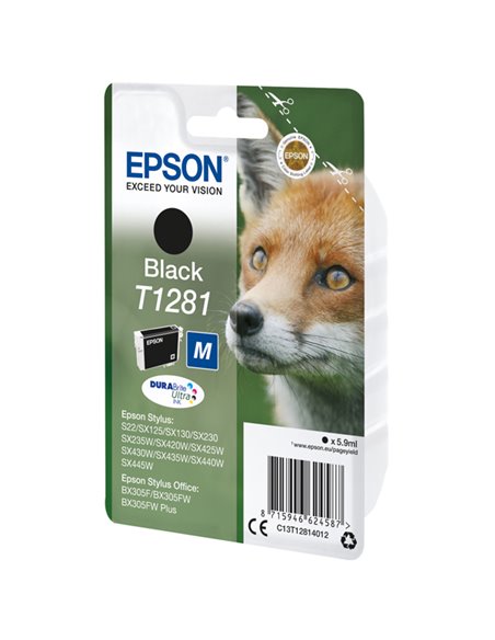 CARTUCCIA NERO S22 SX125 SX420W BX305F C13T12814012 EPSON INKJET