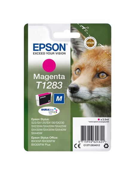 CARTUCCIA MAGENTA S22 SX125 SX420W BX305F C13T12834012 EPSON INKJET