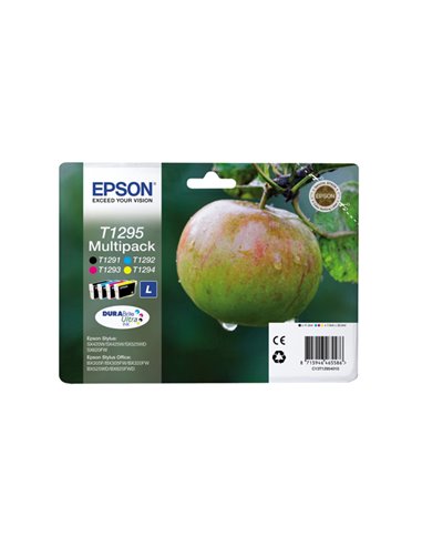 MULTIPACK NERO CIANO MAGENTA GIALLO SX420W BX305F BX320FW C13T12954012 EPSON INKJET