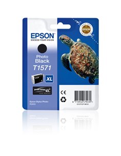 CARTUCCIA INCHIOSTRO A PIGM. NERO-FOTO EPSON ULTRACHROME TARTARUGA TAGLIA XL C13T15714010 EPSON INKJET