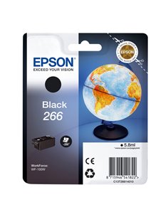 CARTUCCIA INCHIOSTRO NERO 266 GLOBE C13T26614010 EPSON PRODOTTI PER STAMPANTI GRAFICHE