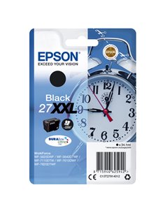 CARTUCCIA INCHIOSTRO NERO DURABRITE ULTRA, SERIE 27XXL /SVEGLIA C13T27914012 EPSON PRODOTTI PER STAMPANTI GRAFICHE