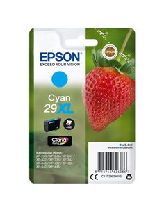 CARTUCCIA INCHIOSTRO CIANO SERIE 29XL FRAGOLA T2992 C13T29924012 EPSON PRODOTTI PER STAMPANTI GRAFICHE