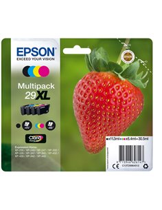 CONF. 4 CARTUCCE INK 1 X COLORE SRIE 29XL FRAGOLA C13T29964012