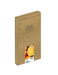 CONF. 5 CARTUCCE INK MULTIPACK 1 PER COLORE 33 ARANCE C13T33374510 EPSON PRODOTTI PER STAMPANTI GRAFICHE