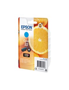 CARTUCCIA INCHIOSTRO CIANO SERIE 33 ARANCIA T3342 C13T33424012 EPSON PRODOTTI PER STAMPANTI GRAFICHE