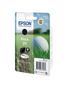 CARTUCCIA INCHIOSTRO NERO 34 PALLINA DA GOLF C13T34614010 EPSON PRODOTTI PER STAMPANTI GRAFICHE