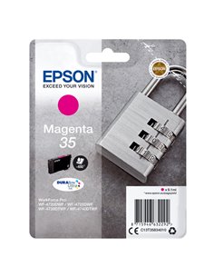 CARTUCCIA INCHIOSTRO MAGENTA SERIE 35 LUCCHETTO T3583 C13T35834010 EPSON PRODOTTI PER STAMPANTI GRAFICHE