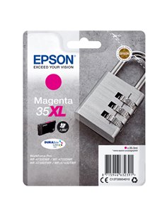 CARTUCCIA INCHIOSTRO MAGENTA SERIE 35XL LUCCHETTO T3593 C13T35934010 EPSON PRODOTTI PER STAMPANTI GRAFICHE