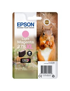 CARTUCCIA INCHIOSTRO MAGENTA CHIARO 378XL SCOIATTOLO C13T37964010 EPSON PRODOTTI PER STAMPANTI GRAFICHE