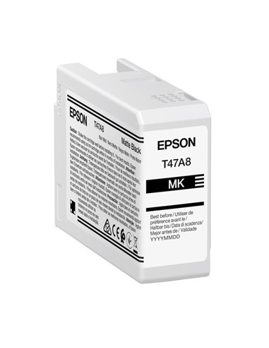 Epson Cartuccia Nero Matte T47A8 per UltraChrome Pro 10 _50ml C13T47A80N EPSON INKJET