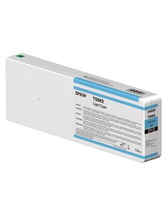 Epson Cartuccia Light Ciano T55K500-700ml C13T55K500 EPSON PRODOTTI PER STAMPANTI GRAFICHE