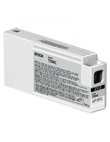 TANICA INCHIOSTRO A PIGMENTI BIANCO EPSON ULTRACHROME HDR(350ML). C13T596C00 EPSON PRODOTTI PER STAMPANTI GRAFICHE