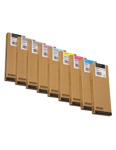 TANICA INCHIOSTRO A PIGMENTI NERO LIGHT LIGHT EPSON ULTRA-CHROME K3 220ML C13T606900 EPSON PRODOTTI PER STAMPANTI GRAFICHE 2