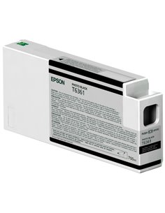 TANICA INCHIOSTRO A PIGMENTI NERO-FOTO EPSON ULTRACHROME HDR(700ML) C13T636100 EPSON PRODOTTI PER STAMPANTI GRAFICHE
