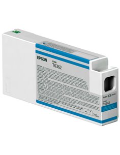TANICA INCHIOSTRO A PIGMENTI CIANO EPSON ULTRACHROME HDR(700ML). C13T636200 EPSON PRODOTTI PER STAMPANTI GRAFICHE