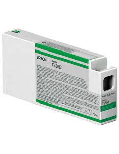 TANICA INCHIOSTRO A PIGMENTI VERDE EPSON ULTRACHROME HDR(700ML). C13T636B00 EPSON PRODOTTI PER STAMPANTI GRAFICHE