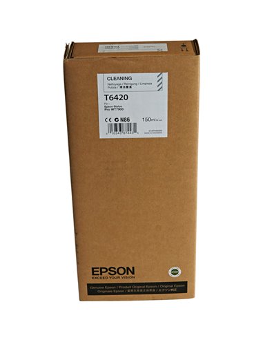 TANICA CLEANING CARTRIDGE (150ml) STYLUS PRO WT7900 C13T642000 EPSON PRODOTTI PER STAMPANTI GRAFICHE