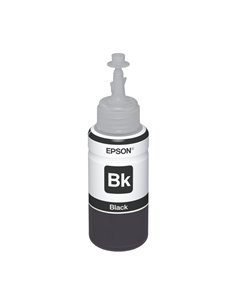 CARTUCCIA INCHIOSTRO T6641 NERO INK IN BOTTLE 70ML C13T664140 EPSON INKJET 2
