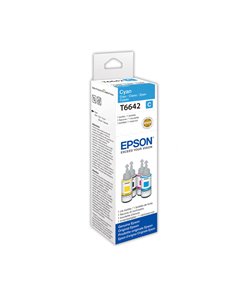CARTUCCIA INCHIOSTRO T6642 CIANO INK IN BOTTLE 70ML C13T664240 EPSON INKJET
