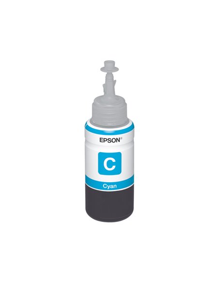 CARTUCCIA INCHIOSTRO T6642 CIANO INK IN BOTTLE 70ML C13T664240 EPSON INKJET