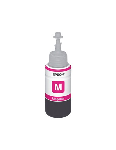 CARTUCCIA INCHIOSTRO T6643 MAGENTA INK IN BOTTLE 70ML C13T664340 EPSON INKJET
