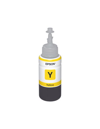 CARTUCCIA INCHIOSTRO T6644 GIALLO INK IN BOTTLE 70ML C13T664440 EPSON INKJET
