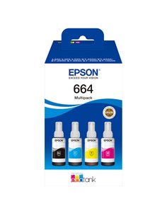 Epson Multipack 4 colori 664 EcoTank_BK/C/M/Y C13T664640 EPSON INKJET