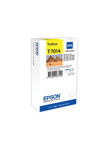 TANICA INCHIOSTRO A PIGMENTI GIALLO EPSON DURABRITE ULTRA, XXL C13T70144010 EPSON INKJET
