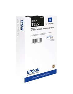 TANICA INCHIOSTRO A PIGMENTI NERO EPSON DURABRITE ULTRA,XL WF-8xxx C13T75514N EPSON INKJET
